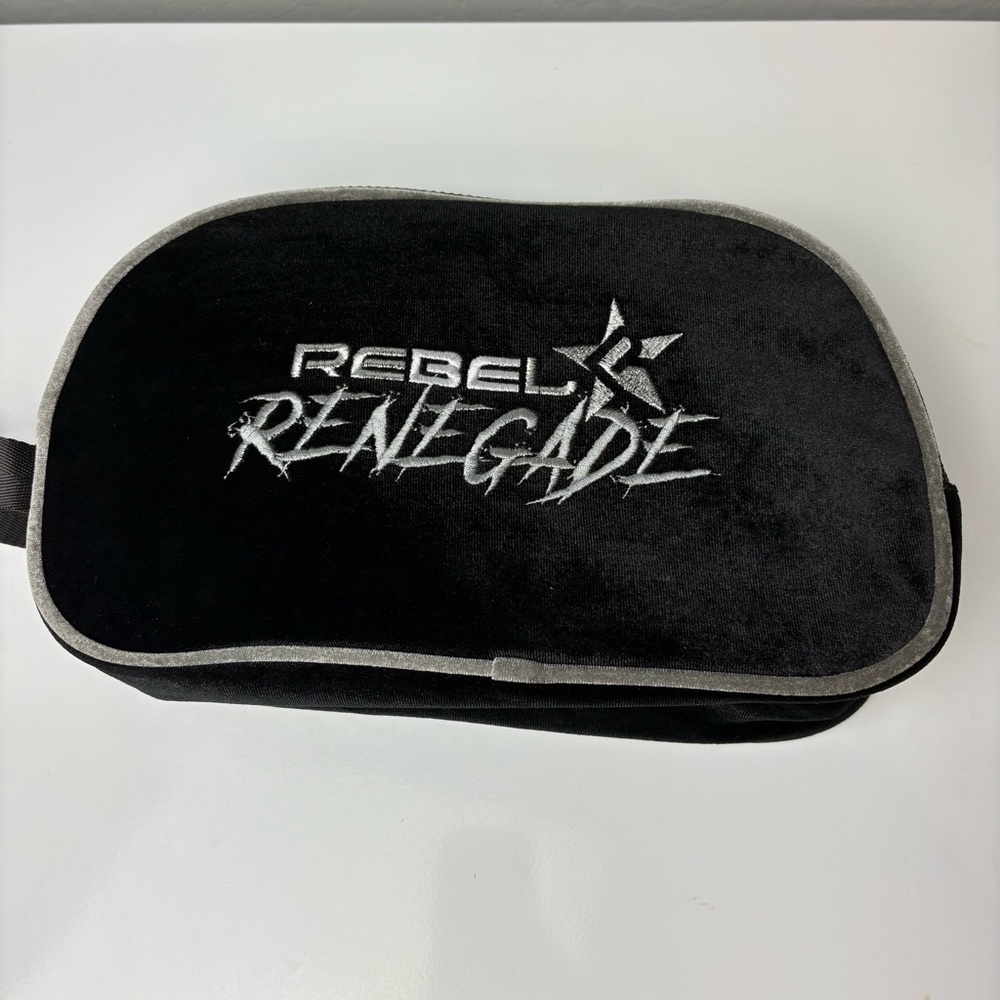 Rebel Renegade blackout high-top performance cheer shoes and bag size youth 13 - Picture 2 of 16